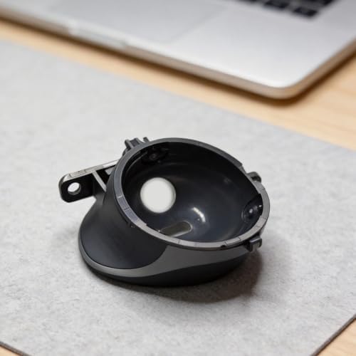 Ergonomic Trackball Mouse Replacement Housing for Mouse with Smooth Rolling Precisely
