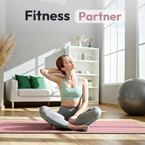 Umineux Non Slip Yoga Mat 72"x24" Exercise & Fitness Mat For Women and Men
