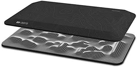 aeris Muvmat - Thick Anti Fatigue Mat for Standing Desks – Premium Kitchen Mat- Ergonomic 2-Zone Standing Desk Mat - Durable Non- Slip Home Office Mat with Topography 2.0 Cover