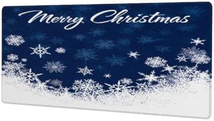 Christmas Large Mouse Pad Non-Slip Rubber Long Gaming Desk Mat
