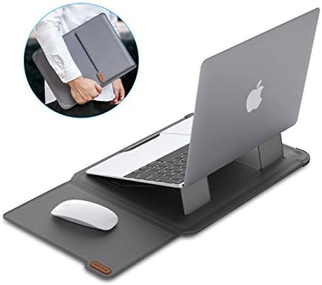 Nillkin 15.6 inch Laptop Sleeve with Stand (3-in-1), 2 Stand Modes, Gray