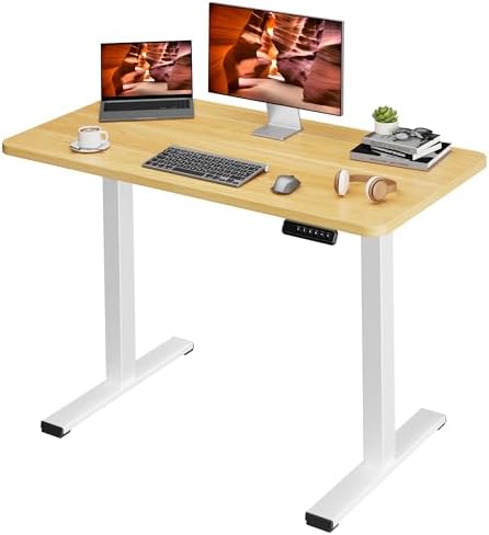 47''x24''One-Piece Adjustable Small Standing Desk for Home Office