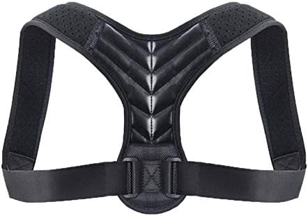 DSMYYXGS Clavicle Spine Physical Adjustable Back Posture Corrector Belt Men Women Home Office Upper Shoulder Posture Correction (Color : B, Size : Large)