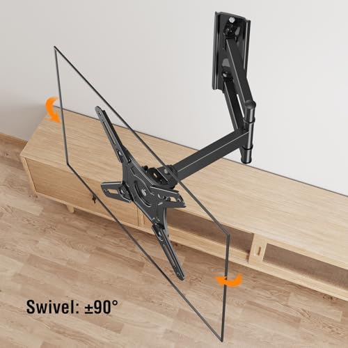 ELIVED Full Motion TV Wall Mount, 14-42" TV Monitor, VESA 200x200, 44 Lbs