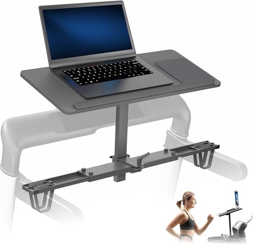 VIVO Black Universal Wooden Laptop Treadmill Desk, Stand-TDML4