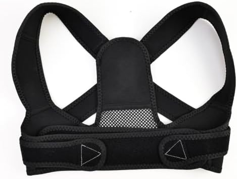 KESWI Adjustable Back Brace Posture Corrector for Women & Men (One Size Fits Most)