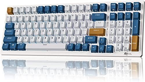 RK ROYAL KLUDGE RK98 Wireless Mechanical Keyboard, 3750mAh, 96% Layout