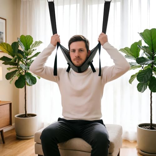 Neck Stretcher Hammock Ergonomic Soft Gentle Portable Chin Rest
