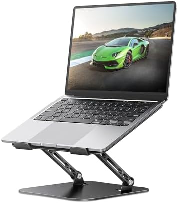 Orlian Adjustable Aluminum Laptop Stand for Desk, Laptop Riser for 11-16"