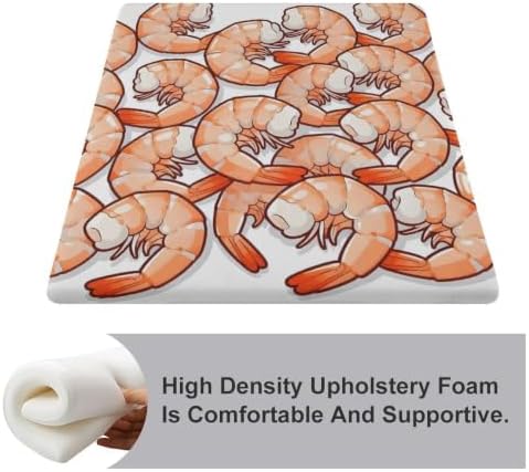 Decorative Seat Pad Chair Cushion Sushi Shrimp