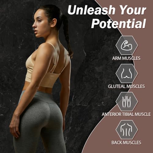 Resistance Bands for Working Out, 5 Levels Exercise Bands Set