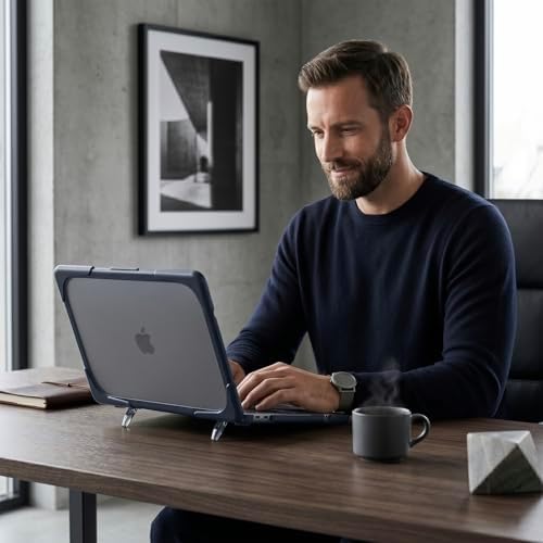 Batianda Heavy Duty Case for MacBook Neo 13 Inch 2026, Indigo