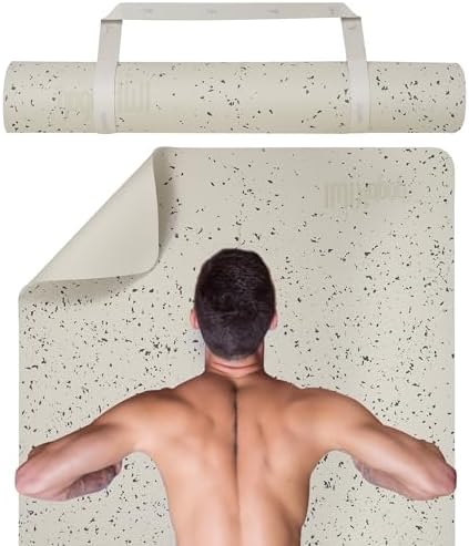 Gogokiwi Extra Wide Yoga Mat for Men Women (72"L x 36"W) Non Slip Fitness & Exercise Mat with Alignment Marks for Yoga, Pilates, Floor Workouts