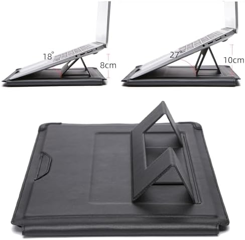 13 Inch Laptop Sleeve with Stand Slim Case for MacBook Neo/Dell XPS