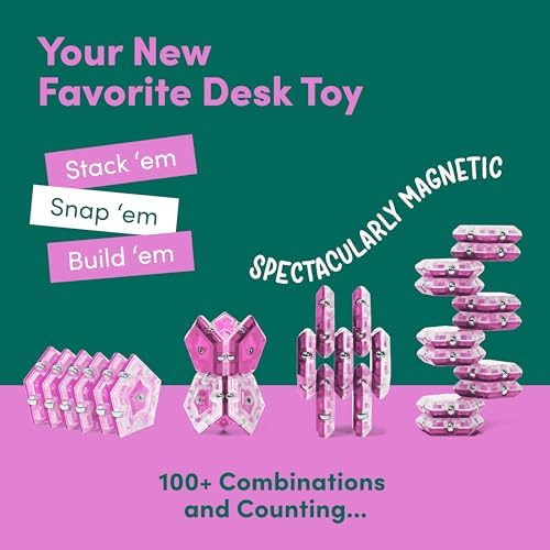 Speks Geode Magnetic Sensory Sphere, Stress Relief Tool, Executive Desk Toy