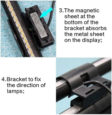 Computer Light Bar 3 Colors Adjustable Lamp Anti-Glare