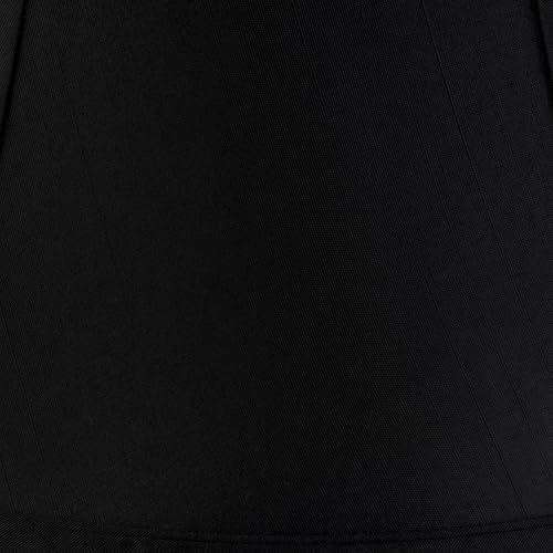 GO&SO Black Bell Lamp Shade, Medium, 6" Top x 13" Bottom x 9.8" High