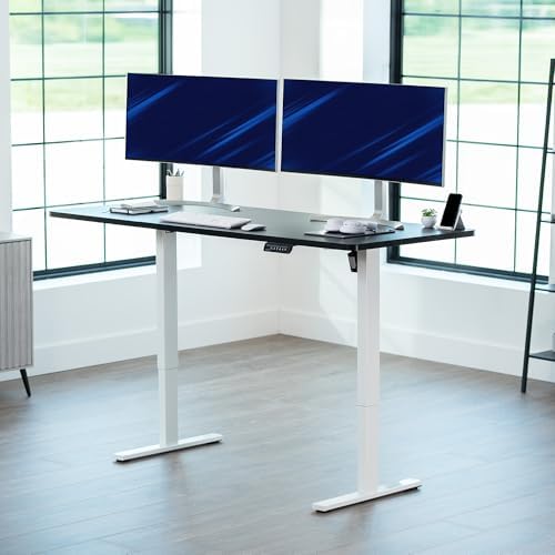 VIVO Black 71 x 30 in Standing Desk, DESK-KIT-1W7B