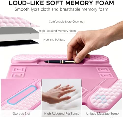 Wrist Rest with Keyboard Stand, Ergonomic Memory Foam Wrist Support
