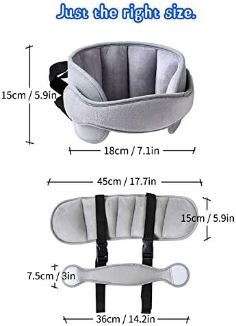 Adjustable Child Head Support for Car Seats, Car Seat Head Support for Kids