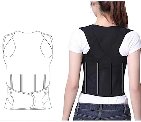 Hunback Orthotics Invisible Adult Students Correct Straight Back Delicate Belt(Medium)