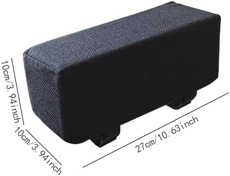 2 Pieces Sponge Armrest Cushion Sponge Arm Pad Replacement Ergonomic Soft Elbow Support Pillow Heightening Pad for Desk Chair
