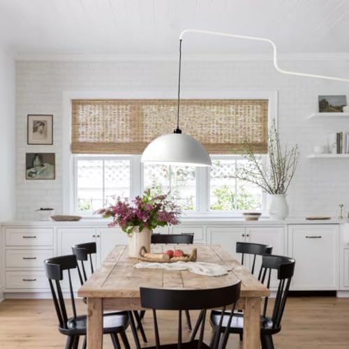 Modern Plug in Wall Sconce Mid Century Swing Arm Wall Lamp