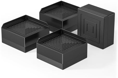 Ezprotekt Adjustable Bed Furniture Risers 1.5" Heavy Duty 4000 lbs