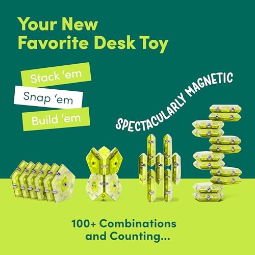 Speks Geode Magnetic Sensory Sphere, Stress Relief Tool, Executive Desk Toy