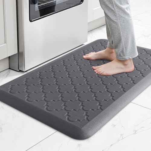 4/5 Inch Thick Anti-Fatigue Kitchen Mat Comfort Standing Floor Mat for Home