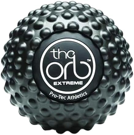 Pro-Tec Athletics Orb Massage Balls, Vary in Size and Color, Deep Tissue Massage, Muscle Relief, Promotes Flexibility, Hamstring, Quadriceps, Calf, Multi-Directional Massage Ball, Working Out