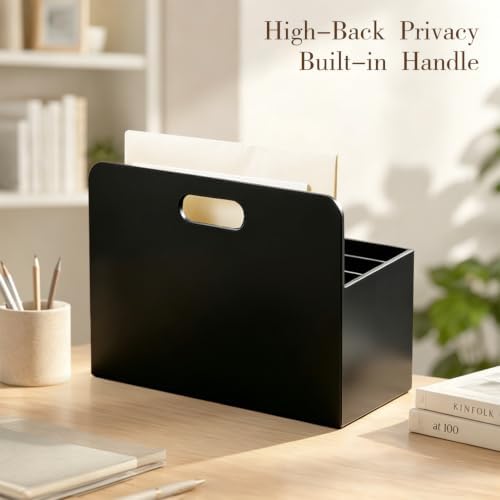 Mail Organizer Countertop, Desk Bill Holder, Stationery Accessories Sorter