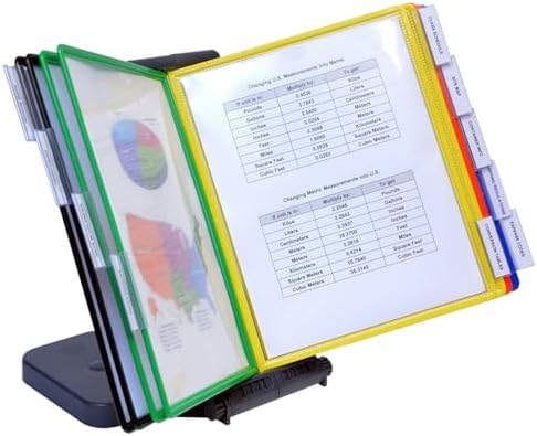 Ultimate Office AdjustaView Expandable Desk Reference Display Organizer 10C