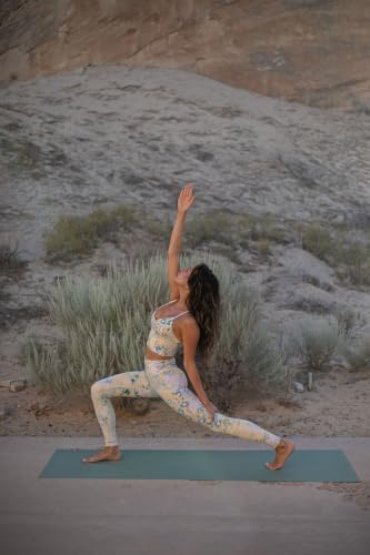 Manduka eKO SuperLite Yoga Mat - 1.5mm Natural Rubber | Foldable & Travel Friendly | Soft Textured Surface | Eco-friendly