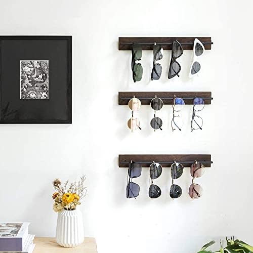 TANG SONG Wall Mounted Sunglass Eyeglass Display Storage Hanger Organizer