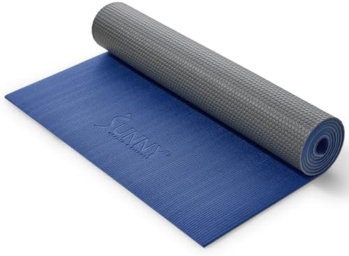 Sunny Health & Fitness Exercise Yoga Mats - Non-Slip Support for Home & Gym