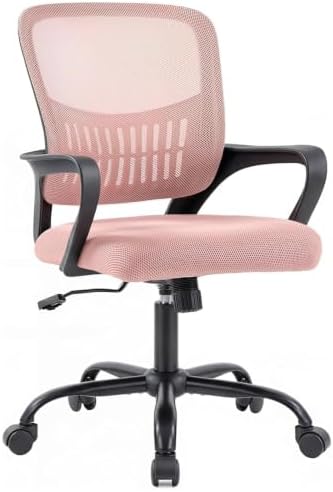 DUMOS Home Office Chair, Ergonomic Lumbar Support Desk Chair