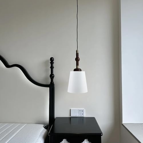 MY MIRONEY 2PCS White Barrel Metal Lampshade, 5.04" Height
