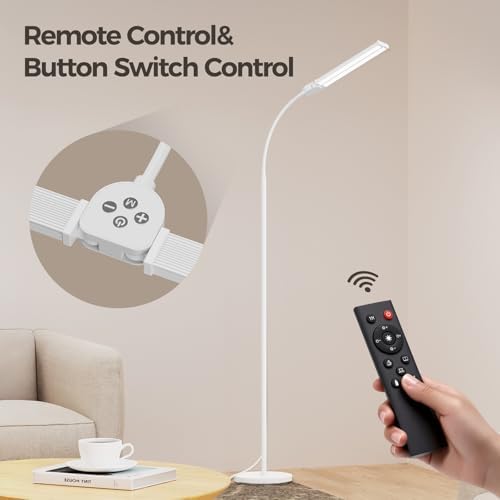 LED Floor Lamp for Living Room, Bright Reading Lamps for Office