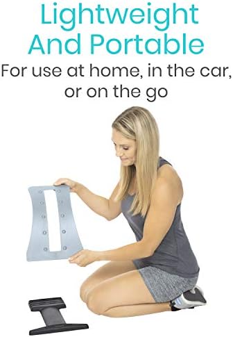 Vive Back Stretcher - Back Cracker Device - 4 Posture Corrector Cracker Board for Neck, Upper Lower Lumbar Pain Relief, Herniated Disc, Spinal Stenosis - Orthopedic Low Spine Straightener Extension