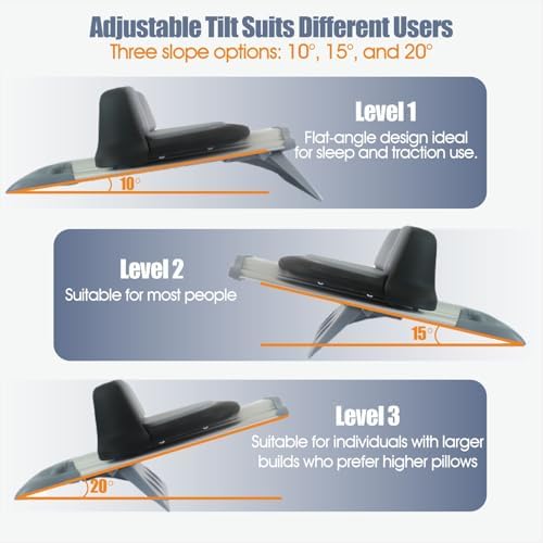 Home Cervical Neck Traction Device - Neck Relaxer and Stretcher for Pain Relief, Spinal Decompression, Pinched Nerve