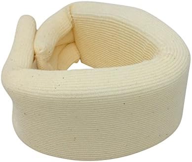 OTC Cervical Collar, Soft Contour Foam, Neck Support Brace, White Wide 3.5" Depth, Universal (Pack of 2)