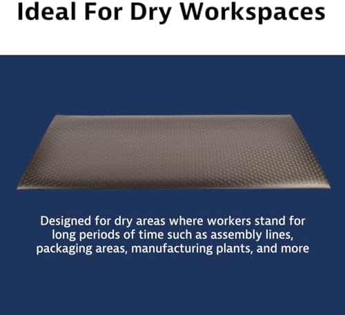 NoTrax 417 Bubble Sof-Tred™ with Dyna-Shield® 3' x 5' x 1/2" Anti Fatigue