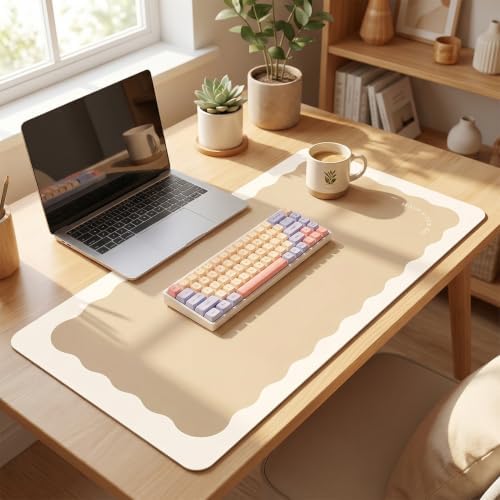 Makeup Mat for Vanity, Extra Long 11.8x31.5in Vanity Mat and Essentials
