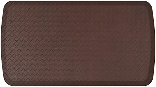 GelPro Elite Premier Gel & Foam Anti-Fatigue Kitchen Floor Comfort Mat, 20" x 36", Basketweave Truffle