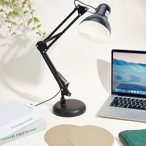 PH PandaHall 5pcs Lamp Shade Diffuser Fabric Lamp Shade Replacement with 50pcs Plastic Stickers Dazzling Proof Lampshades Spotlight Lamps Covers for Pendants Photography Light Downlight 6.3 Inch