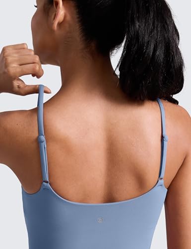 CRZ YOGA Butterlift Scoop Neck Crop Tank Top