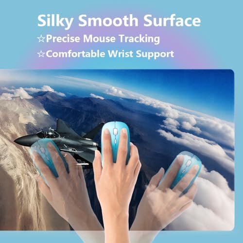 F-15e Strike Eagle Patriotic Large Mouse Pad, US Air Force Blue Desk Mat
