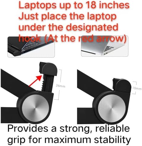 Portable Gaming Laptop Stand for Dell Alienware m17 m16 m15 m18 x17 x16 x15