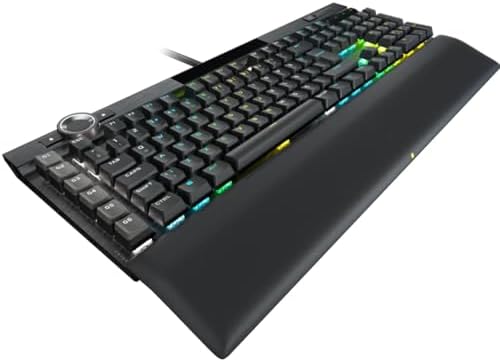 New Wrist Rest for Corsair K100 RGB Keyboard Wrist Rest Pad Support Palm Protection (Not Include Keyboard) (K100 RGB), Black